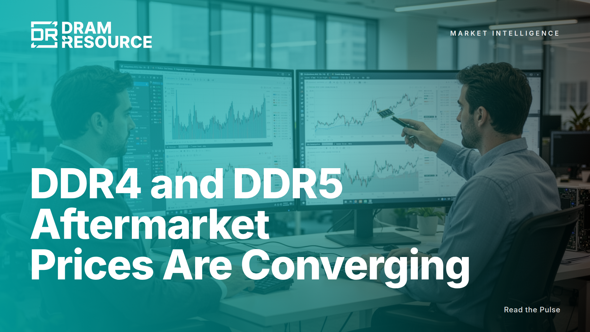 The Pulse Reads DDR4 and DDR5 Aftermarket Converging on Price